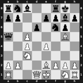 E74b - 7.dxc5 Qa5 - Averbakh