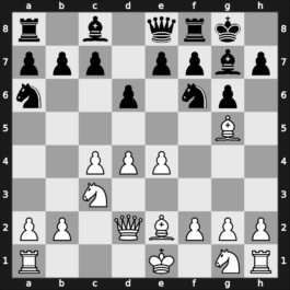 E73r - 5…O-O 6.Bg5 Na6 7.Qd2 Qe8 - Averbakh