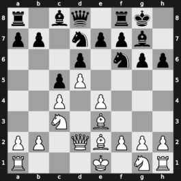 E73w - 5…O-O 6.Bg5 h6 7.Be3 Nbd7 8.Qd2 c5 9.d5 - Averbakh