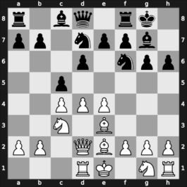 E73w - 5…O-O 6.Bg5 h6 7.Be3 Nbd7 8.Qd2 c5 9.Rd1 - Averbakh