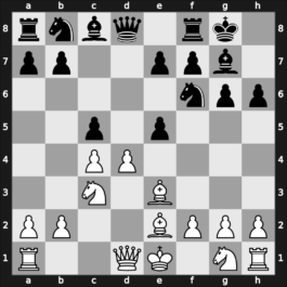 E73x - 5…O-O 6.Bg5 h6 7.Be3 c5 8.e5 dxe5 - Averbakh
