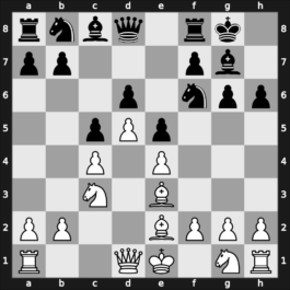 E73y - 5…O-O 6.Bg5 h6 7.Be3 e5 8.d5 c5 - Averbakh