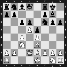 E73y - 5…O-O 6.Bg5 h6 7.Be3 e5 8.d5 c6 9.Qd2 - Averbakh