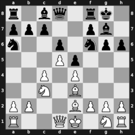 E73y - 5…O-O 6.Bg5 h6 7.Be3 e5 8.d5 Na6 - Averbakh