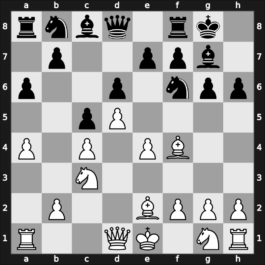 E74g - 7.d5 a6 8.a4 h6 9.Bf4 - ?! OLD LINE Averbakh (1950)