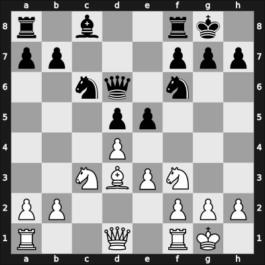 1968 Hungary – Round 1 – Kluger, Gyula – 1/2-1/2 – Forintos, Gyozo V – G26
