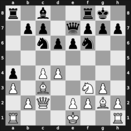 1968 Hungary – Round 1 – Pogats, Jozsef Jr. – 1/2-1/2 – Ahmed Nagy, Shady – G52