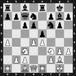 1968 Hungary – Round 1 – Kluger, Gyula – 1/2-1/2 – Honfi, K. – G72