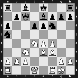 1968 Hungary – Round 1 – Szekely, Mihaly – 1/2-1/2 – Pogats, Jozsef Jr. – G89