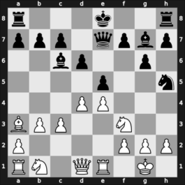 1968 Hungary – Round 1 – Dely, Peter – 1/2-1/2 – Pogats, Jozsef Jr. – G111