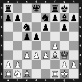 1968 Hungary – Round 1 – Csom, Istvan – 1/2-1/2 – Adorjan, Andras – G137