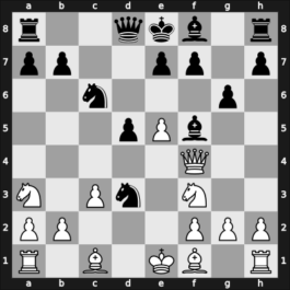1968 Hungary – Round 1 – Vadasz, Laszlo – 1/2-1/2 – Polgar, Istvan – G154