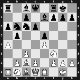 1968 IBM II – Round 10 – Lutikov, Anatoly S – 1/2-1/2 – Tatai, Stefano – G20
