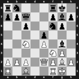 1968 It Buesum GER – Round 3 – Huebner, Robert – 1/2-1/2 – Pollak, Georg – G15