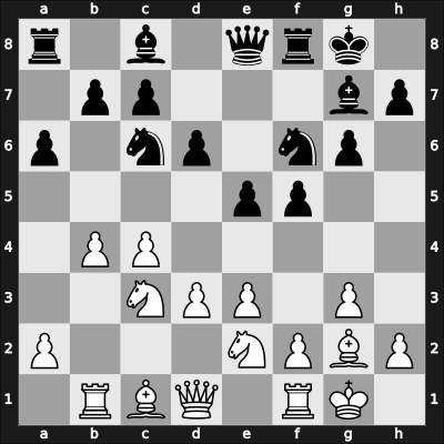 1968 It Buesum GER – Round 10 – Hecht, Hans-Joachim – 1/2-1/2 – Tringov, Georgi P – G43