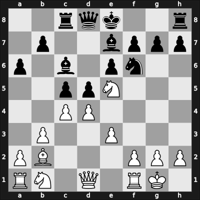 1968 It Buesum GER – Round 10 – O'Kelly de Galway, Alberic – 1/2-1/2 – Pomar Salamanca, Arturo – G48