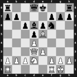 1968 It Buesum GER – Round 12 – Huebner, Robert – 1/2-1/2 – Besser, Hans – G57