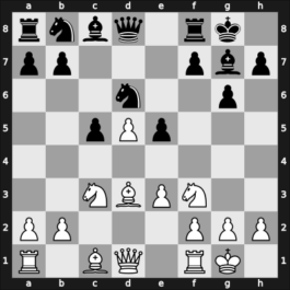 1968 It Lublin POL – Round 10 – Balcerowski, Witold – 1/2-1/2 – Knezevic, Milorad – G14