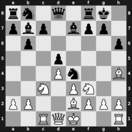 1968 Kecskemet – Round 1 – Malich, Burkhard, Dr. – 1/2-1/2 – Forintos, Gyozo V – G10