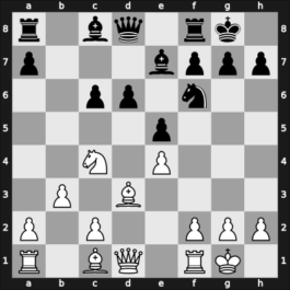 1968 Kecskemet – Round 1 – Barczay, Laszlo – 1/2-1/2 – Doda, Zbigniew – G18