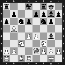 1968 Kecskemet – Round 1 – Gufeld, Eduard – 1/2-1/2 – Csom, Istvan – G21