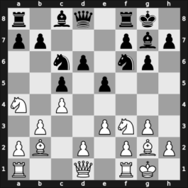 1968 Kecskemet HUN – Round 1 – Csom, Istvan – 1/2-1/2 – Bilek, Istvan – G1