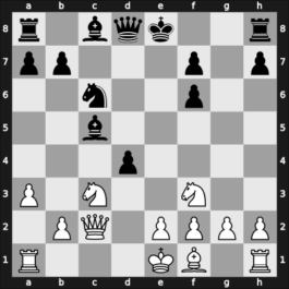 1968 Kiev (Ukraine) – Round 2 – Vaysman, Alexander – 1/2-1/2 – Tukmakov, Vladimir B – G2
