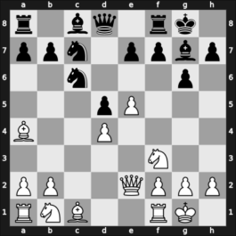 1968 Kislovodsk – Round 1 – Bronstein, David I – 1-0 – Ryts, J. – G15