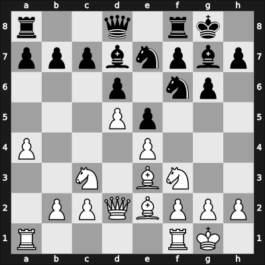 1968 Kislovodsk – Round 1 – Geller, Efim P – 0-1 – Vasiukov, Evgeni – G18