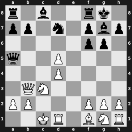 1968 Kislovodsk – Round 2 – Vasiukov, Evgeni – 1/2-1/2 – Bronstein, David I – G31