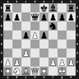 1968 Kislovodsk – Round 5 – Gurgenidze, Bukhuti – 1/2-1/2 – Gufeld, Eduard – G49