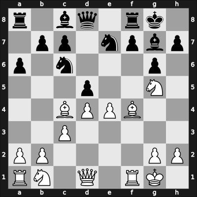 1968 Kislovodsk – Round 8 – Gufeld, Eduard – 1/2-1/2 – Ignatiev, Felix N – G64