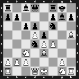 1968 Kislovodsk – Round 9 – Orev, Petar – 0-1 – Khasin, Abram – G71