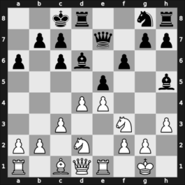 1968 Kislovodsk – Round 11 – Ciocaltea, Victor – 1/2-1/2 – Geller, Efim P – G83