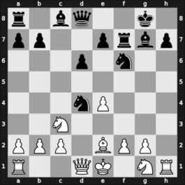 1968 Kislovodsk – Round 13 – Orev, Petar – 1/2-1/2 – Shamkovich, L. – G95