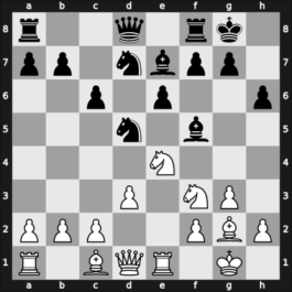 1968 Kislovodsk – Round 15 – Ignatiev, Felix N – 1/2-1/2 – Knezevic, Milorad – G103