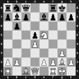 1968 Lasker Memorial – Round 1 – Barczay, Laszlo – 1/2-1/2 – Bronstein, Anna – G2