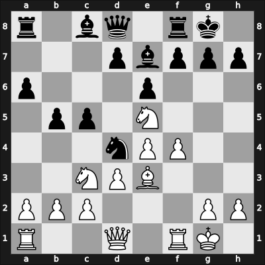 1968 Lasker Memorial – Round 1 – Zinn, Lothar – 1/2-1/2 – Csom, I. – G8