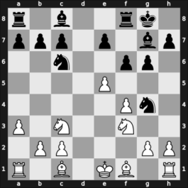 1968 Lasker Memorial – Round 1 – ? – 1/2-1/2 – Vasiukov, Evgeni – G20