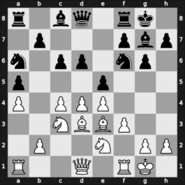 1968 Lublin PKWN 4th – Round 3 – Balcerowski, Witold – 1/2-1/2 – Pietrusiak, Bogdan – G7
