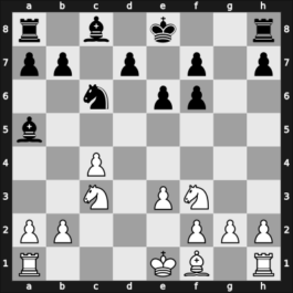 1968 Lugano SUI – Round 1 – Dunkelblum, Arthur – 1/2-1/2 – Kostjoerin, A. – G6