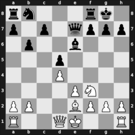 1968 Lugano SUI – Round 1 – Mecking, Henrique – 1/2-1/2 – Donner, Jan – G30