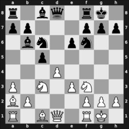 1968 Lugano SUI – Round 2 – Sanguineti, Raúl Carlos – 1/2-1/2 – Johansson, Martin 1979 – G62
