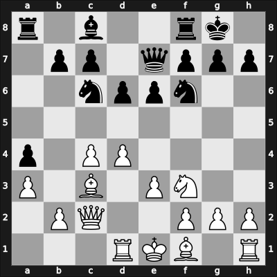 1968 Lugano SUI – Round 5 – Porath, Yosef – 1/2-1/2 – Langeweg, Kick – G77