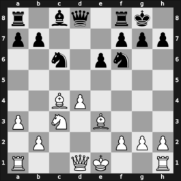 1968 Lugano SUI – Round 10 – Ghitescu, Theodor – 1/2-1/2 – Parma, Bruno – G95