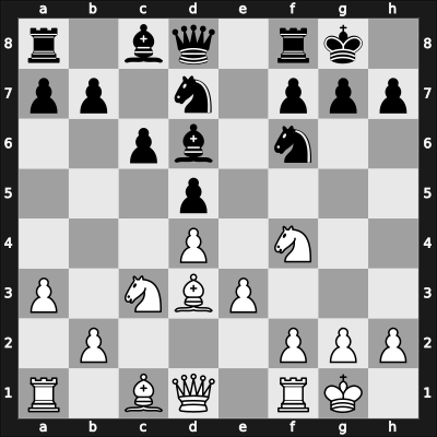 1968 Lugano SUI – Round 11 – Kristinsson, Jon – 1/2-1/2 – Bouwmeester, Hans – G101