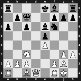 1968 Lugano ol (Men) – Round 1 – Kasanski, Boris – 1/2-1/2 – Hoen, Ragnar Harald – G35