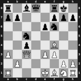 1968 Malaga – Round 4 – Marovic, Drazen – 1/2-1/2 – Ivkov, Borislav – G13