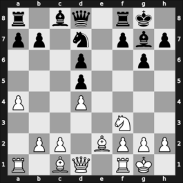 1968 Malaga – Round 4 – Tatai, Stefano – 1/2-1/2 – Rossolimo, Nicolas – G14