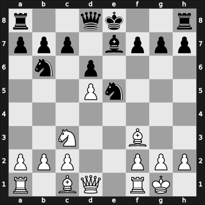 1968 Malaga – Round 10 – O'Kelly de Galway, Alberic – 1/2-1/2 – Marovic, Drazen – G22